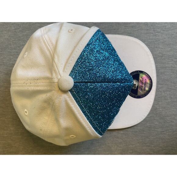 Pit Bull Cap DALLAS blue white glitter Baseball Adjustable Snapback Pit Bull NWT - Picture 2 of 7